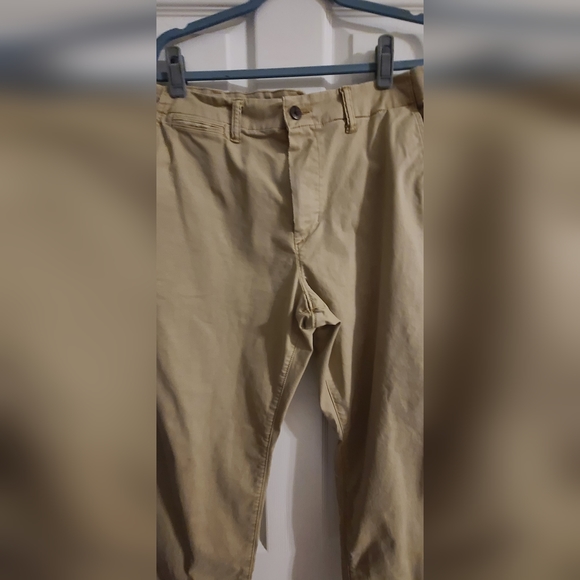 American Eagle Khaki Men Pants Size 36x30 Original Straight - Picture 7 of 8